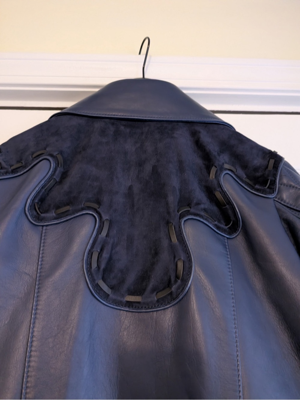 Vintage Coach Rip Repair Western Moto Leather Jacket NWT - Picture 9 of 16